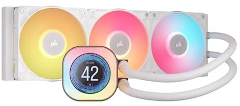 Refrigeración líquida - Sistema AIO de 360 mm, Control RGB, Compatible con múltiples sockets, radiador de Aluminio, eficiente y silenciosa.*