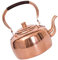 Heat Efficient Coppers Boiling Kettles 3Leter 30cm Height Induction Stove Safe Handle Camping Kitchenwares Space Saving Coppers Water Kettles