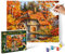 Schipper 609240799 Vieux Moulin Peinture par numéros pour Adultes avec pinceaux et peintures acryliques 24 x 30 cm