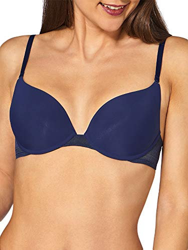 Sloggi Damen Zero Lace Whum Push-Up BH Gr. 70B , skyline