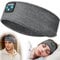 Perytong Bluetooth Headband, Soft Sleep Headbands, Long-Lasting Sleep Headphones with Built-In Speakers Perfect for Training, Yoga, Travelling