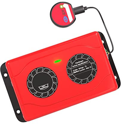 Battery Active Equalizer,3S Bis 24S 1A Batterie Aktiver Balancer 12V Bis 84V Balance Board Energieübertragungsplatinen-Zubehörteil für LTO, LPO, LFP mit Kabel Bluetooth-Modul ( Size : 24S 1A BT )