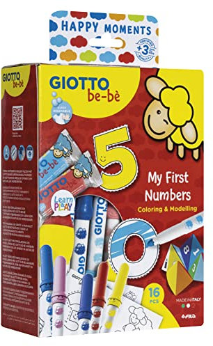Giotto be-bè, My First Numbers, Happy Moments, 16 unidades