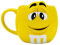 MY M&M'S Tasse - originelle Geschenkidee zum Verschenken oder Danken (Gelb)