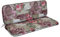 OUTLIV. Romeo Bankauflage 109x38/42x5 cm, Sitz und Rückenkissen, Rosa Geblümt, Mischgewebe, hochwertige Sitzauflage für Gartenbänke
