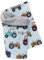 Wollhuhn Öko Mädchen/Jungen/Kinder Warmer Schlupfschal/Halstuch Innen Fleece Gefüttert Viele Motive Winter Übergangszeiten (aus Öko-Stoffen) 20220523 (Trecker Mint)