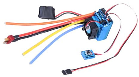 DOITOOL 120a Esc Elektronischer Regler Für Rc Autos Und Trucks Kompakt Mit Hochfrequenzantrieb Passend Für Modellbau Und Schiffsmodelle