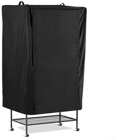 Zoegneer La cubierta para jaula de pájaros proporciona cubierta antipolvo para jaula de loros y cubierta de protección ligera para jaulas de pájaros (L)