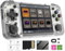 RG35XX H Retro Handheld Game Console , 3.5 Inch IPS Screen Linux System Built-in 64G TF Card 5528 Games Support TV Output (Transparent White)