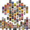TYXHXTF 50 Stück Vintage Bild für Wandcollage, Musik Poster, Wandcollagen Aesthetic Deko Poster Set, Vintage Poster, Album Cover Poster, für Wandcollage Schlafzimmer Dekoration