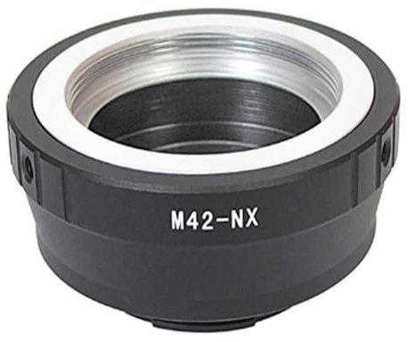 Bague d'adaptation d'objectif M42-NX Monture PK-NX M42, for Canon for Nikon for Objectif for Pentax LR PB AR CY for Appareil Photo for Samsung NX NX5 NX10 N20 N30 (Size : CY-NX)
