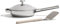Our Place Titanium Always Pan Pro - Sartén antiadherente de 10.6 pulgadas (2.8 cuartos de galón) | Titanio de tres capas y acero inoxidable | Seguro para horno, inducción y todas las cocinas de hasta