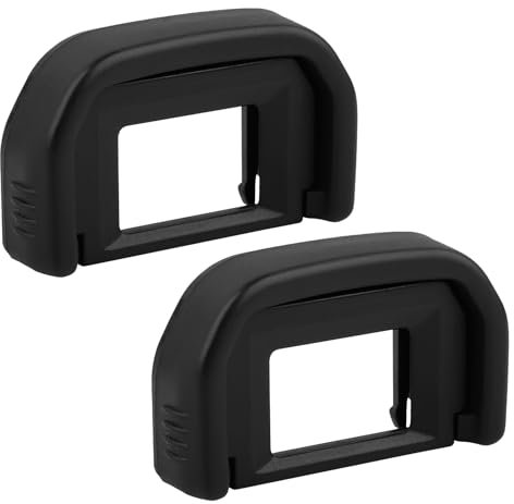 Lot de 2 œilletons de Rechange pour Canon EOS 300D 350D 400D 450D 500D 550D 600D 1000D 1100D 700D 100D 100D Canon Rebel Camera Eyecup
