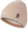 Wmcaps Mütze Herren Winter, Thermo Strickmützen für Herren, Warme Fleece Laufmütze Beanie Damen Herrenmütze Winter, Winddichte Wintermütze Männer Gefütterte und Gepolsterte Unisex-Mütze(Beige)