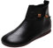 angebote des tages heuteWinterstiefel Damen Einfarbige Mid Calf Cowboy Stiefel Damen Klassische Stiefel Elegant Klobiger Blockabsatz Spitze Zehe meine bestellungen anzeigen