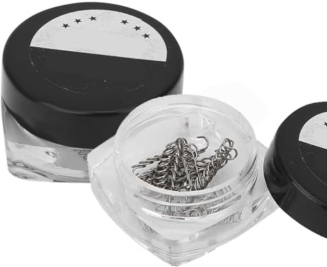 2 Boxen Eingewachsene Zehennagel Korrektur Draht Fixer, 6 Größen | Edelstahl Nagelkorrektur, Eingewachsene Toe Corrector, Zehennägel pflege für Toenail Correction (12Pcs/Boxen)