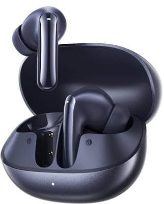 QCY MeloBuds N20 Cuffie Bluetooth wireless con cancellazione attiva del rumore adattiva,auricolari bluetooth 6.0,Cuffie In Ear con ANC -50dB,6-Mic AI,50 ore,IPX4