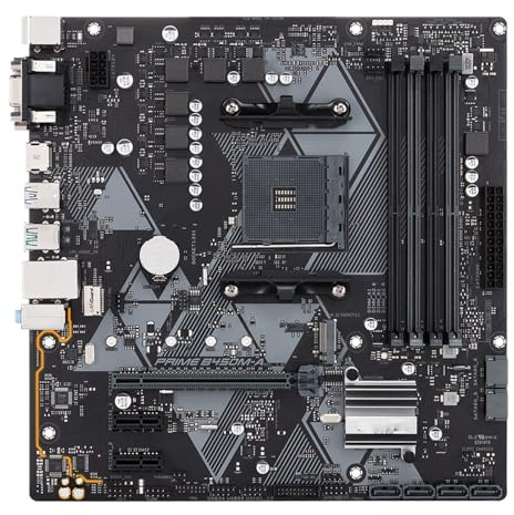 Compatibilità Scheda madre Fit For ASUS PRIME B450M-A AM4 B450 Kit Micro-ATX for Ryzen 9/7/5/3 5950X 5700X 5600 DDR4 M.2 HDMI Gaming