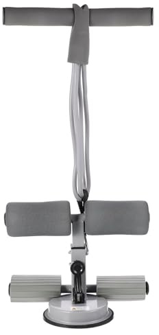 NIYANGLE Sit Up Trainer mit Saugnäpfen und Seil Aufstehhilfe für Bauch und Core Training Zuhause Fitnessgeräte für Sportbegeisterte