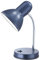 Funktionale Schreibtischlampe / Tischleuchte BASIC Blau mit LED, Flexrohr