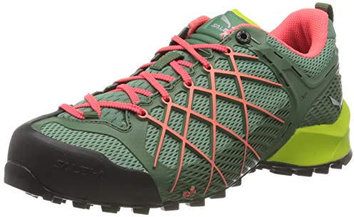 Salewa Wildfire Scarpe da Avvicinamento da Donna , Verde, 3