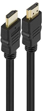 Ewent Cavo HDMI con Ethernet, Supporta 4K 30Hz, Video UHD 2160p, Ultra HD 1080p, 3D per XboxOne, PS4, TV, Computer e Monitor, 15 Metri