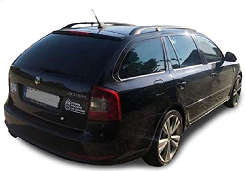 Solarplexius Auto-Sonnenschutz Scheiben-Tönung passgenau für Skoda Octavia IV Kombi ab 2020 Komplettsatz Keine Folie