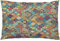 EKOBLA Kissenbezug marokkanische Vintage böhmische Blumen Mandala Muster Batik Paisley Kunstwerk Dekor Lendenkissen Kissen für Sofa Couch Bett Standard Queen Size 50,8 x 76,2 cm