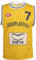 Kroatische Toni Kukoc KK Split Jugoplastika Pop 84 Retro Basketball Play 7 Trikot, gelb, M