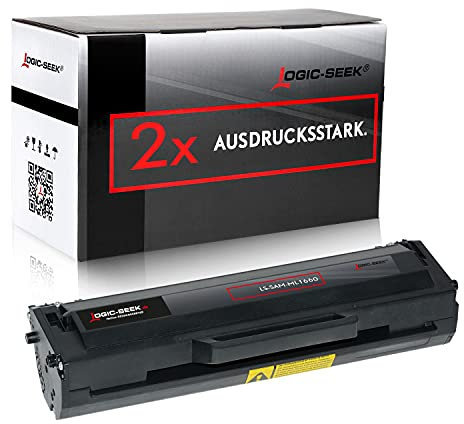 Logic-Seek 2 Toner kompatibel für ML1660 ML1665 ML1666 ML1670 ML1672 ML1674 ML1675 ML1678 ML1860 ML1865 N W SCX3000 SCX3200 SCX3205 W MLT-D1042S schwarz