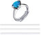 NAVZA® Ring Size Adjuster for Loose Rings (4 Sizes) - Transparent Silicone Resizer, Spacer - Guard Clip Jewelry Tightener Fit Almost Any Ring (Pack of 4) (Silicone) (Clear) (Transparent)