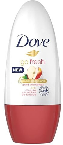 DOVE Deodorant Go Fresh Apple & White Tea Deoroller - 6er Pack (6 x 50ml)