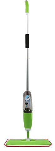 Mop con Spruzzatore, Spray Mop in Microfibra Orientabile a 360 Gradi per Pavimento e Finestra con 3 Cuscinetti Riutilizzabili e Spazzolone per Legno Duro, Marmo, Laminato, Piastrelle