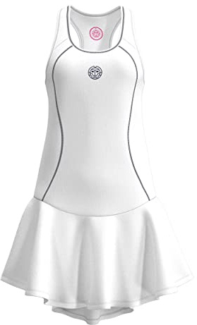 BIDI BADU Damen Crew Dress - White, Größe:XS