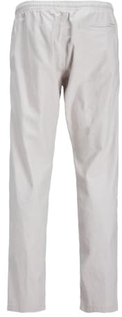 JACK & JONES Herren Jpstkane Jjsummer Linen Blend Jogger Sn Hose, Crockery/Detail:Melange, M