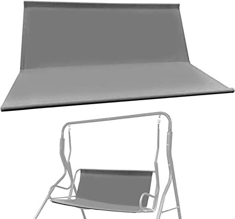 Hollywoodschaukel für den Garten, Ersatzdach aus 600D Oxford-Stoff, wasserdicht, für Schaukel im Außenbereich – Ersatzbezug UV-/Regenschutz für Garten Terrasse