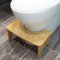 Bamboo Squatting Step Stool - Adult & Kids Toilet Aid, Eco-Friendly Materials