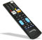 GBC Telecomando Dual System Programmabile Per 1 O 4 Apparecchi TV, Compatibile Con Tutti I Marchi, Infrarossi, 2x AAA, Nero
