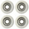 4pcs 8 x 32 x 12mm Roller Idler Bearing Pulley Sliding Conveyor Wheel White 608Z