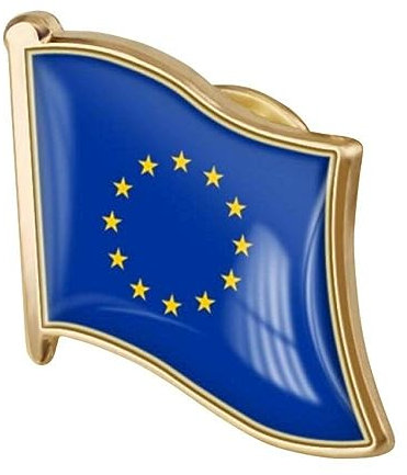 Brosche Flagge Der Europäischen Union, Anstecknadel, Anstecknadel Aus Metall, Brosche Nationalflagge, Flagge Der Europäischen Union, Abzeichen, Nationale Neuheit, Souvenir, Zubehör