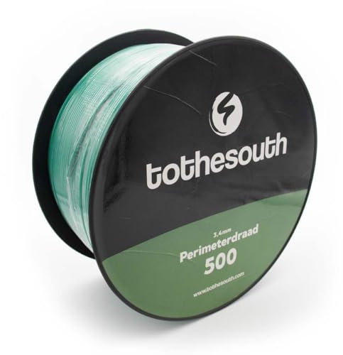 To the South® 3.4mm Universal Perimeterdraht/Begrenzungsdraht passend für alle Rasenroboter - Länge: 500 Meter