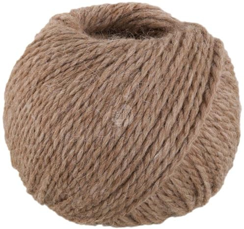 LANA GROSSA Natural Lama Chunky | Voluminöses Garn aus feinen Baby-Lama Fasern | Handstrickgarn aus 100% Lama (Baby) | 50g Wolle zum Stricken & Häkeln | 70m Garn FB11