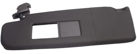 Visera Coche 6Q0857551 6Q0857552 para VW para Golf 4 Parasol Sin Cable Negro Delantero Izquierdo Derecho Persiana Parasol para Coche(Izquierda)