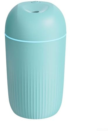 Tragbarer Mini-USB-Luftbefeuchter, 420 ml, für Zuhause, Büro und Auto, leiser Betrieb mit 10 Stunden kontinuierlicher Feuchtigkeit (420 ml grün)