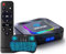 CHROX Android 13.0 TV Box, Smart TV 1000M Ethernet 8K TV Box 4K HDR10+ RK3528 Octa-Core WIFI6 2.4G 5.8G Dual WiFi BT5.0 USB 3.0 con Mini Tastiera Wireless,4gb+32gb