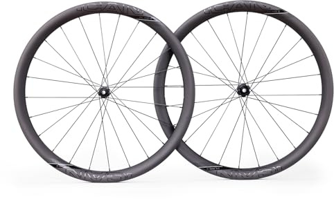 ICAN FL40Ⅱ/FL50Ⅱ 1212g/1285g Carbon Disc Rennrad-Laufradsatz 23mm Innenbreite 700C 36T Ratchet System Nabe