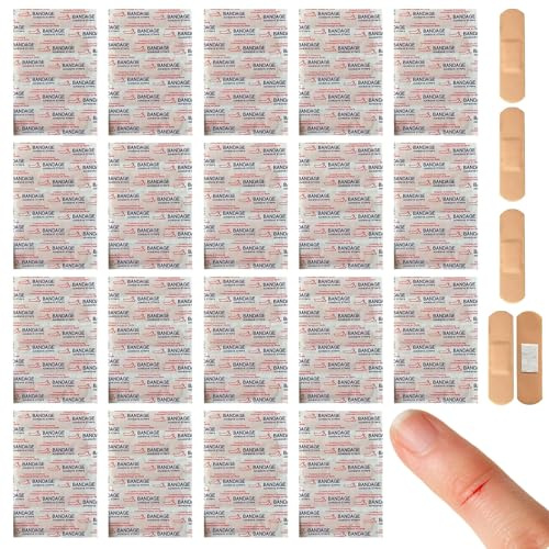 Wasserdichte Bandagen – Flexible Fabric Wound Supply, Breathable & Skin – Wickelriemen Freundlich Sports Tape, wasserdichter Schutz für Frauen Männer Outdoor Training | Bandagens für Sport