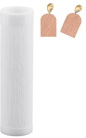 DELORIGIN Ton Strukturrolle Polymer Ton Roller Textur Roller 4.76 Textur Modell Ausstecher Für Die Schmuckherstellung Ohrringe Halsketten Armbänder DIY Handwerk
