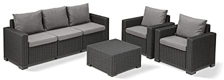 Allibert California Lounge Set (Sitze 5) – Graphit
