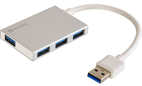 Sandberg USB 3.0 Pocket Hub mit 4 Anschlüssen